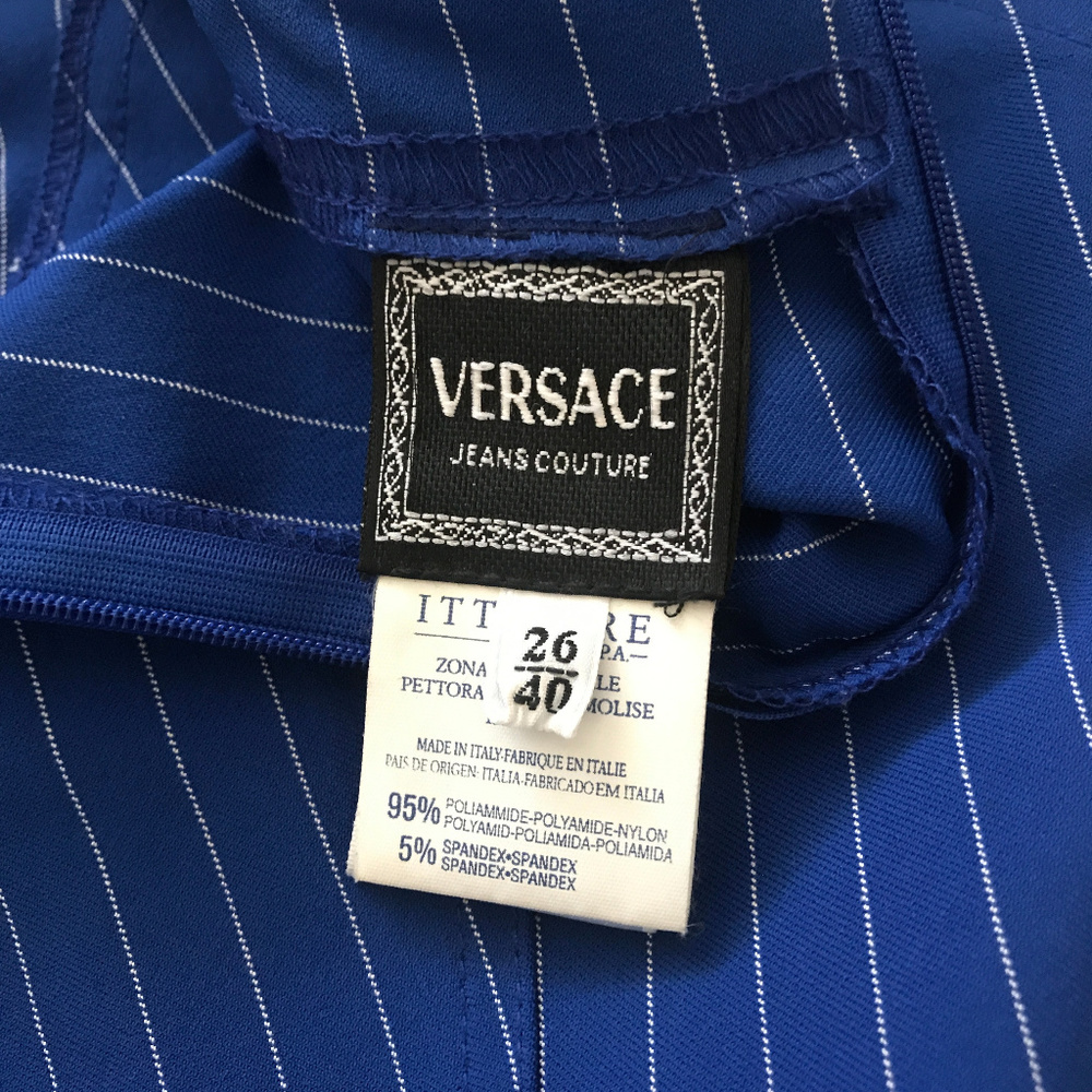 VINTAGE VERSACE JEANS COUTURE MEDUSA HEAD DRESS - Picture 5 of 8